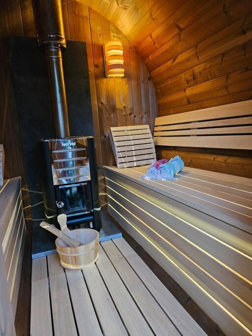 Camper Met Sauna En Zwembad In De Rand Van De Vlaamse Ardennen Hotell Haaltert Eksteriør bilde