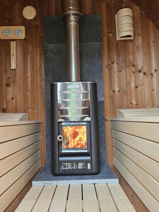 Camper Met Sauna En Zwembad In De Rand Van De Vlaamse Ardennen Hotell Haaltert Eksteriør bilde